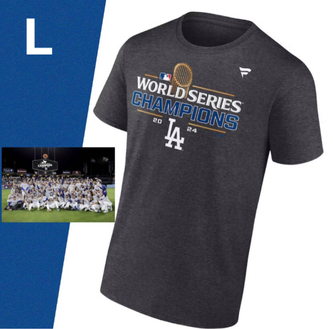 ロサンゼルス　ドジャース　ワールドシリーズbr/優勝　選手着用　Tシャツ