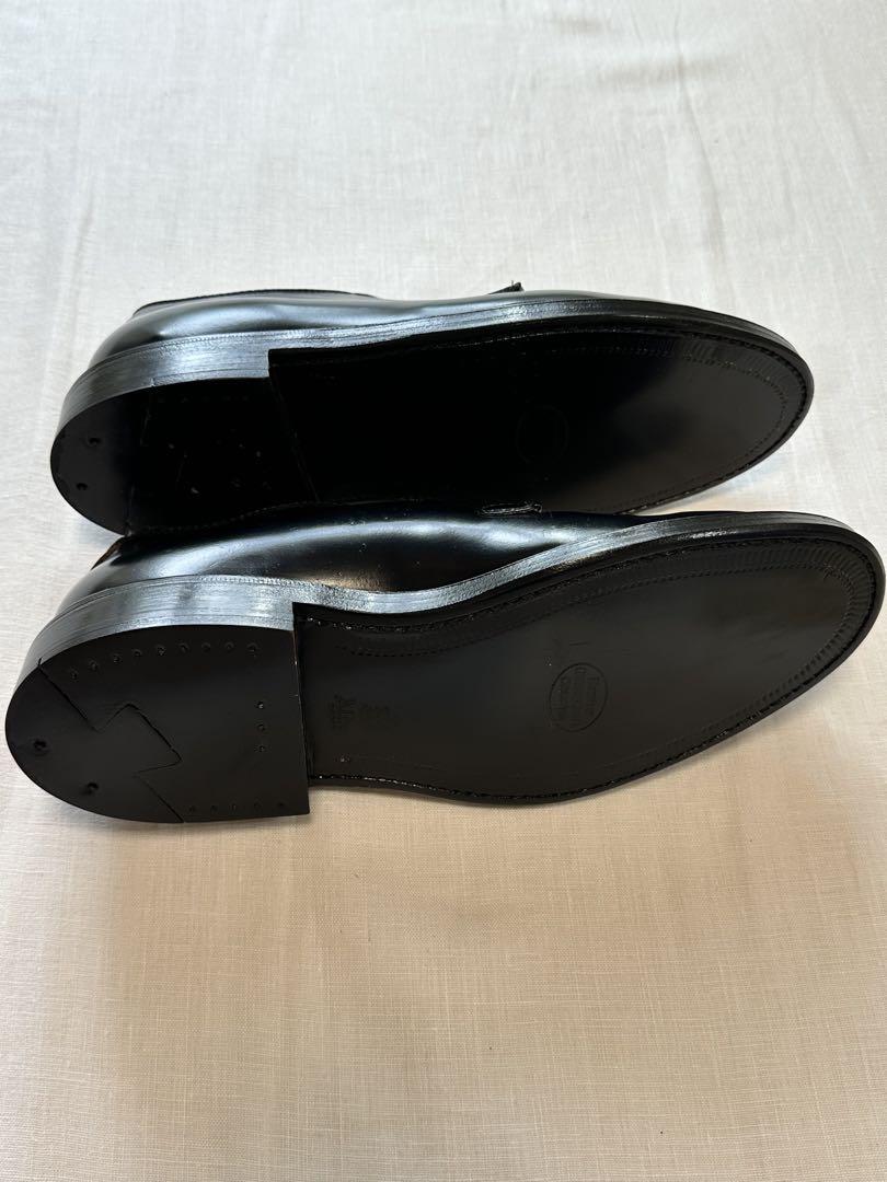 【新品未使用品】ALDEN 9901オールデンブラックコードバンプレーントゥ6h