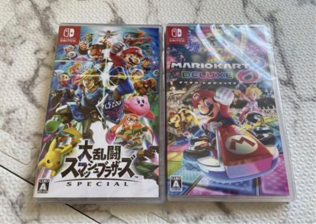 Switch 大乱闘スマッシュブラザーズ マリオカート8 桃鉄セット