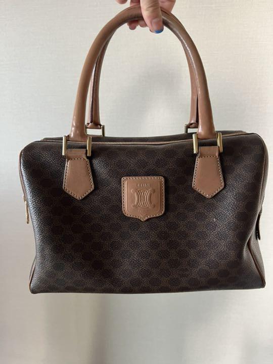 セリーヌ マカダム　ミニボストンバッグ　2WAY 美品