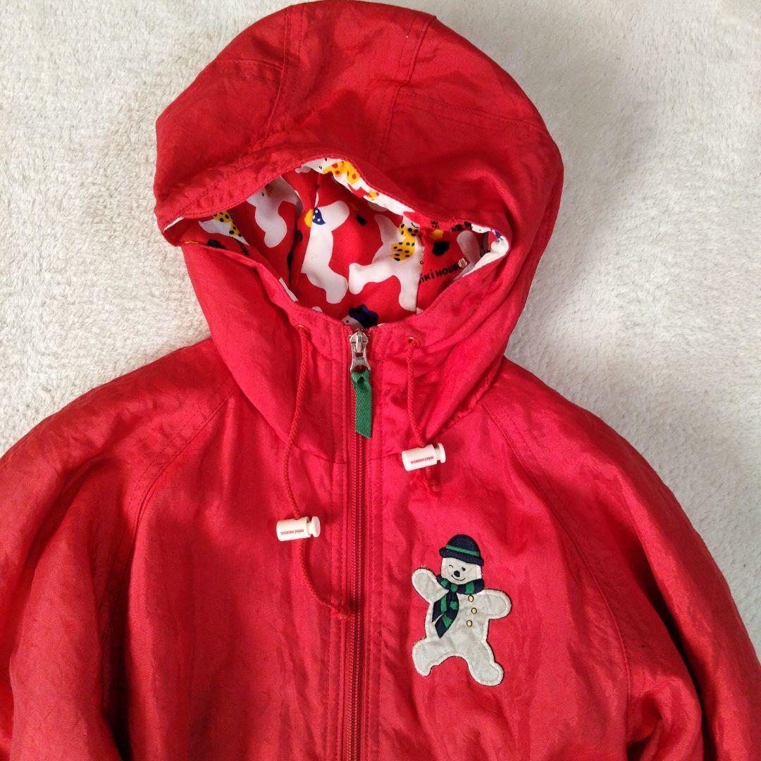 ミキハウス　スキーウェア　ジャンプスーツ　110　レトロ