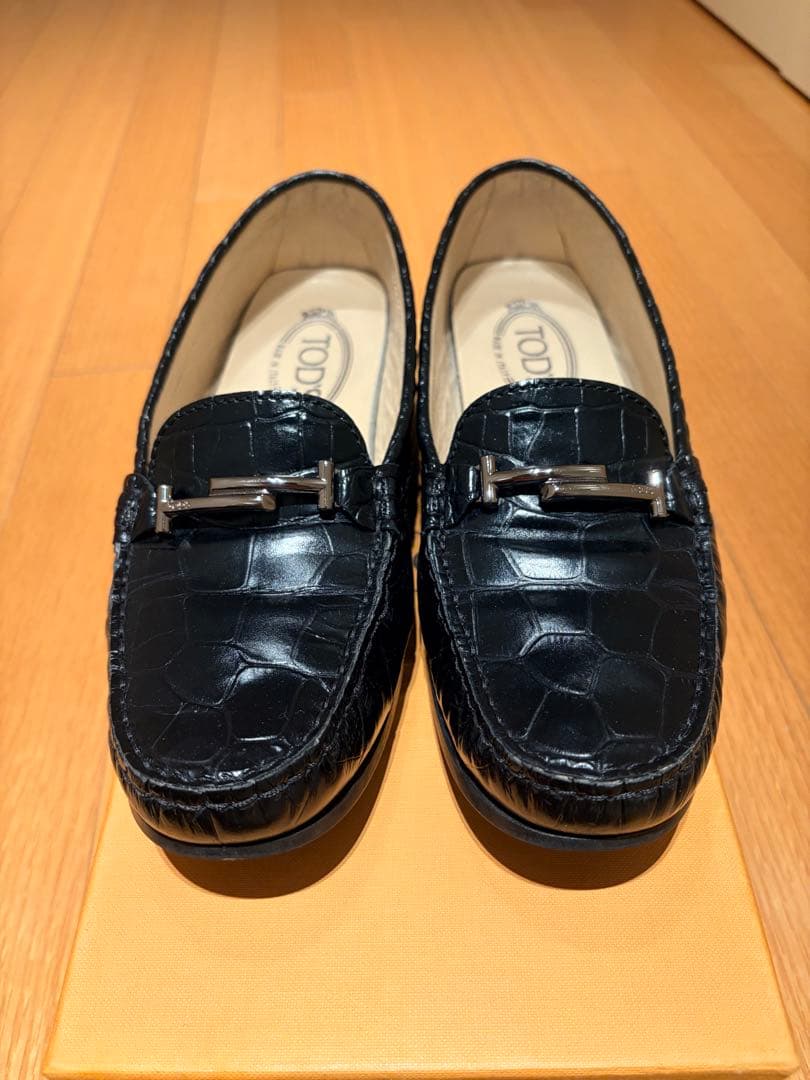 TOD'S/トッズローファー正規品ドライビングシューズ24.5 38DRAWER
