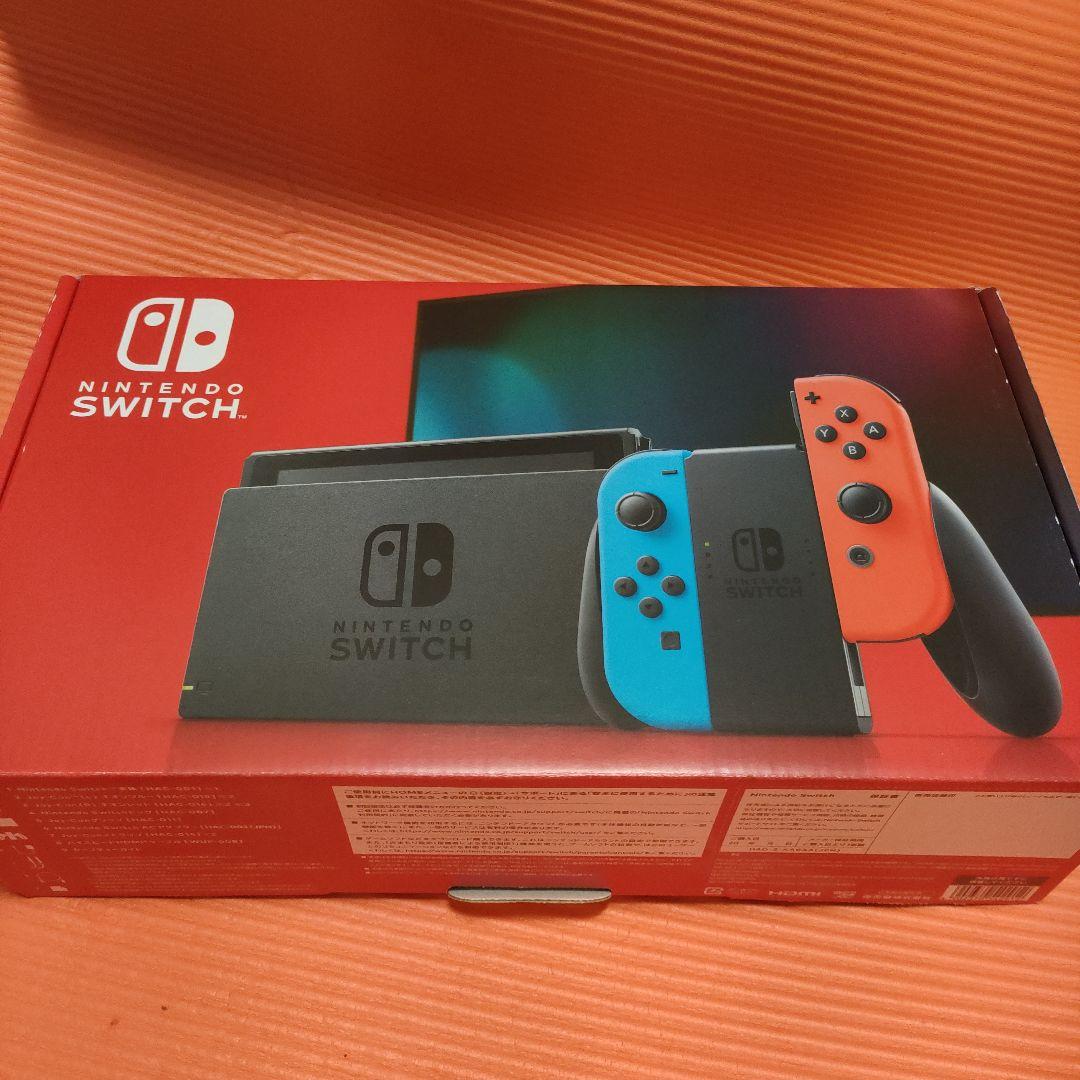 Nintendo Switch本体 ネオンブルー/レッド amibo+SDカード Nintendo Switch本体 ネオンブルー/レッド amibo+SDカード