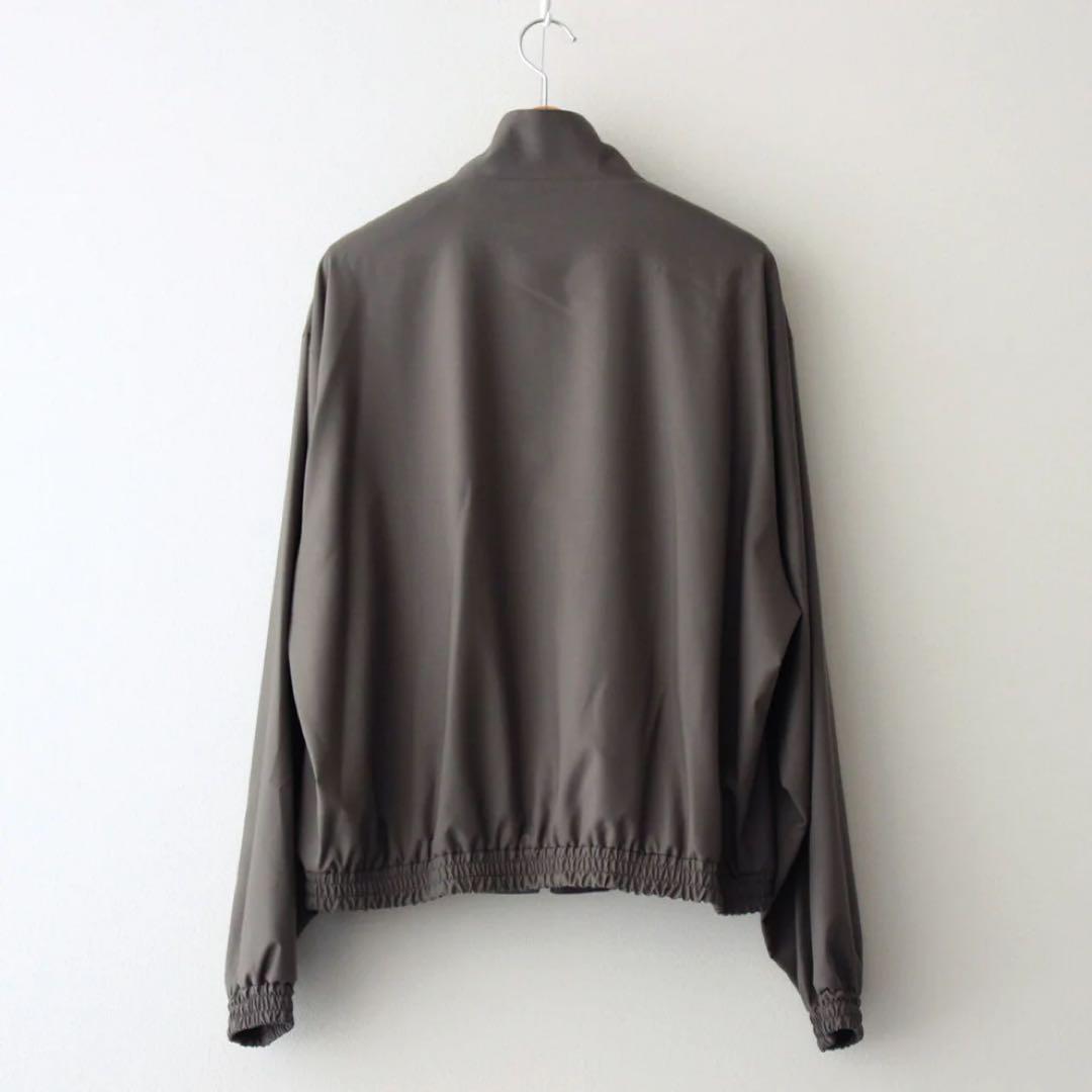 SUPER FINE TROPICAL WOOL ZIP BLOUSON