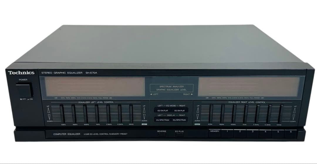 Technics 7バンド ステレオグラフィックイコライザー SH-E70A