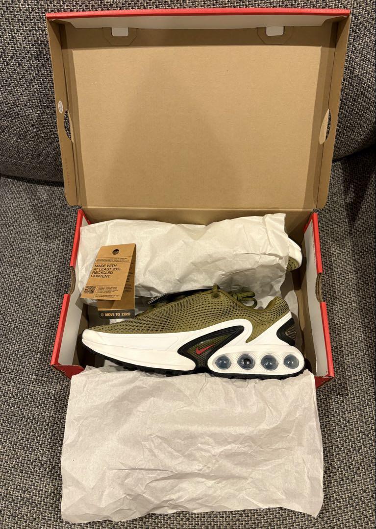 NIKE AIR MAX DN☆オリーブグリーン ☆メンズ27.5☆新品・箱付