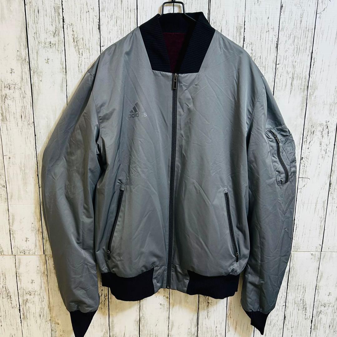 adidas Paul Pogba ベロア・ナイロン リバーシブルジャケット M adidas Paul Pogba ベロア・ナイロン リバーシブルジャケット M