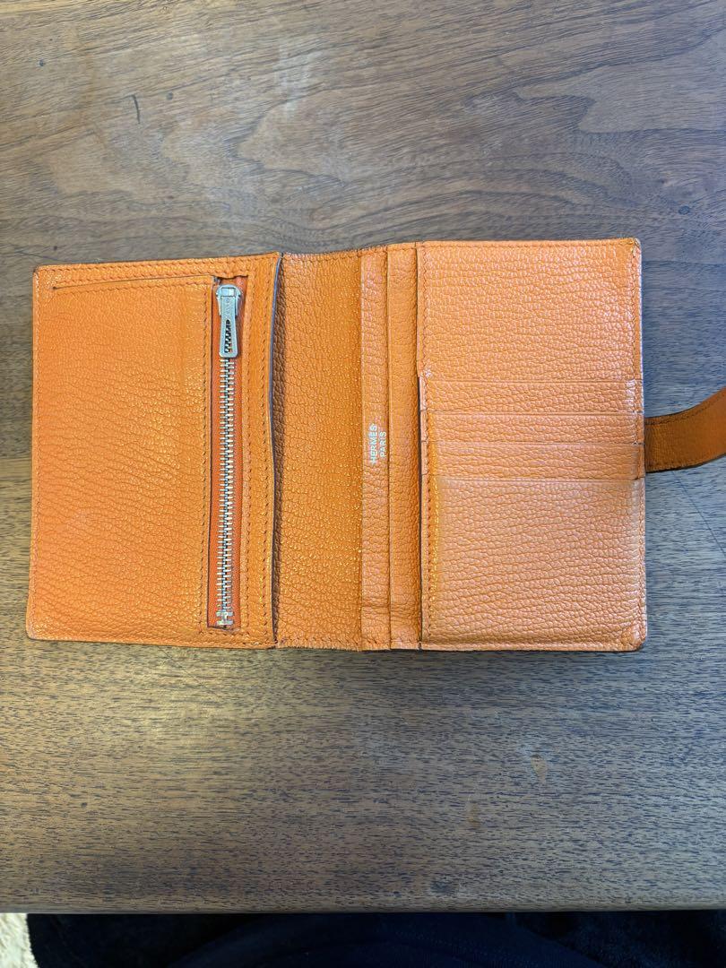 HERMES エルメスベアン　コンパクト　ニつ折り財布