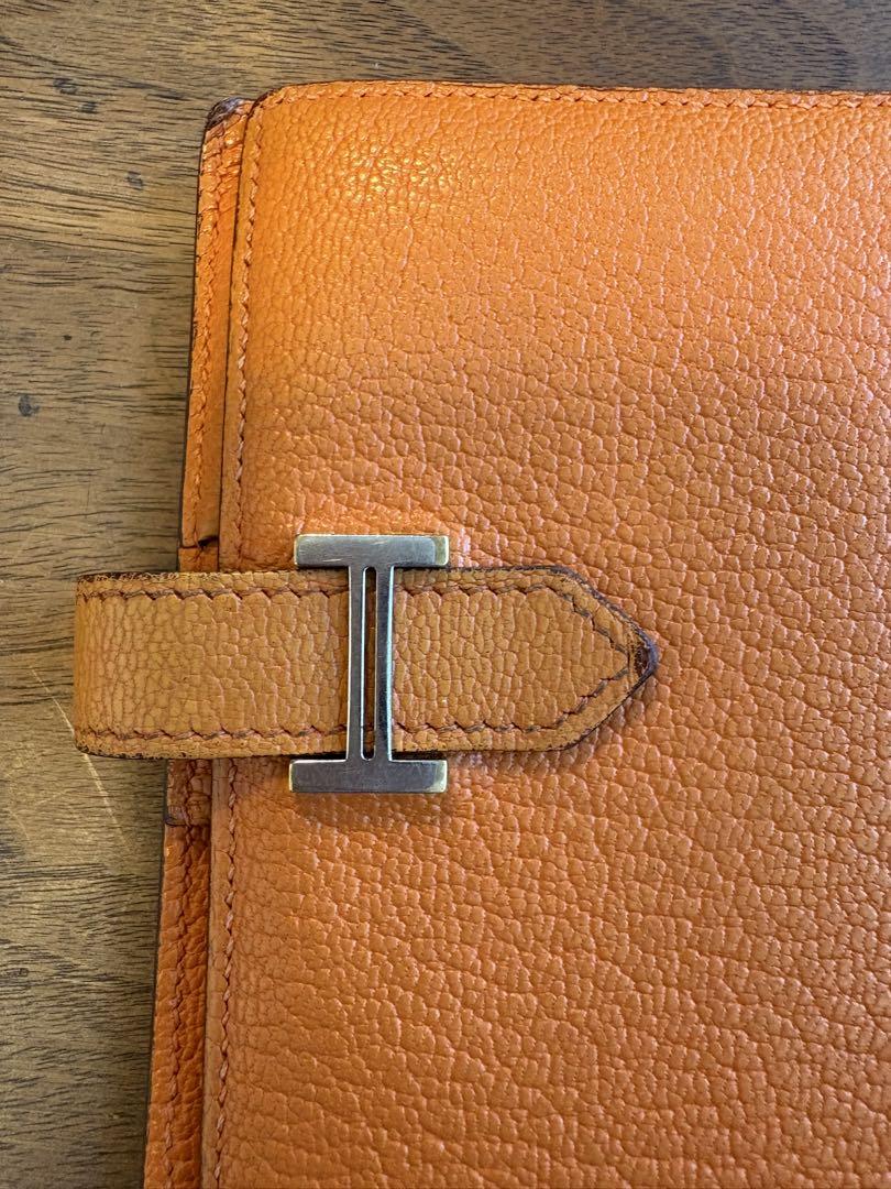 HERMES エルメスベアン　コンパクト　ニつ折り財布