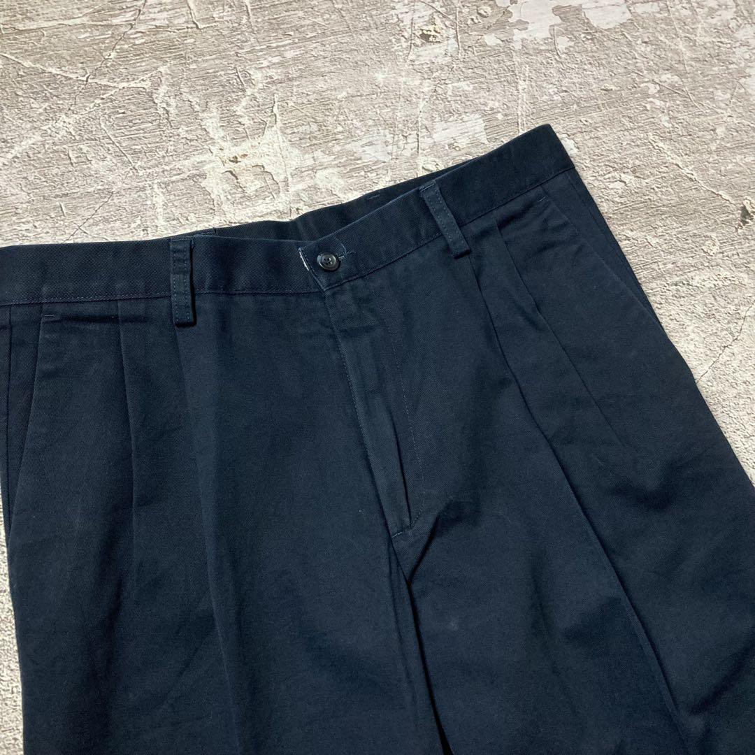 00sDOCKERSドッカーズツータックチノスラックスW32チノパンリーバイス