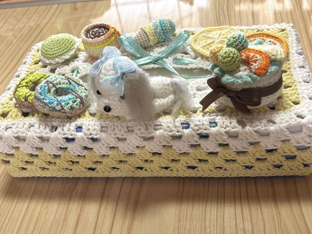 ハンドメイド☆ボックスティッシュカバー☆ティッシュケース