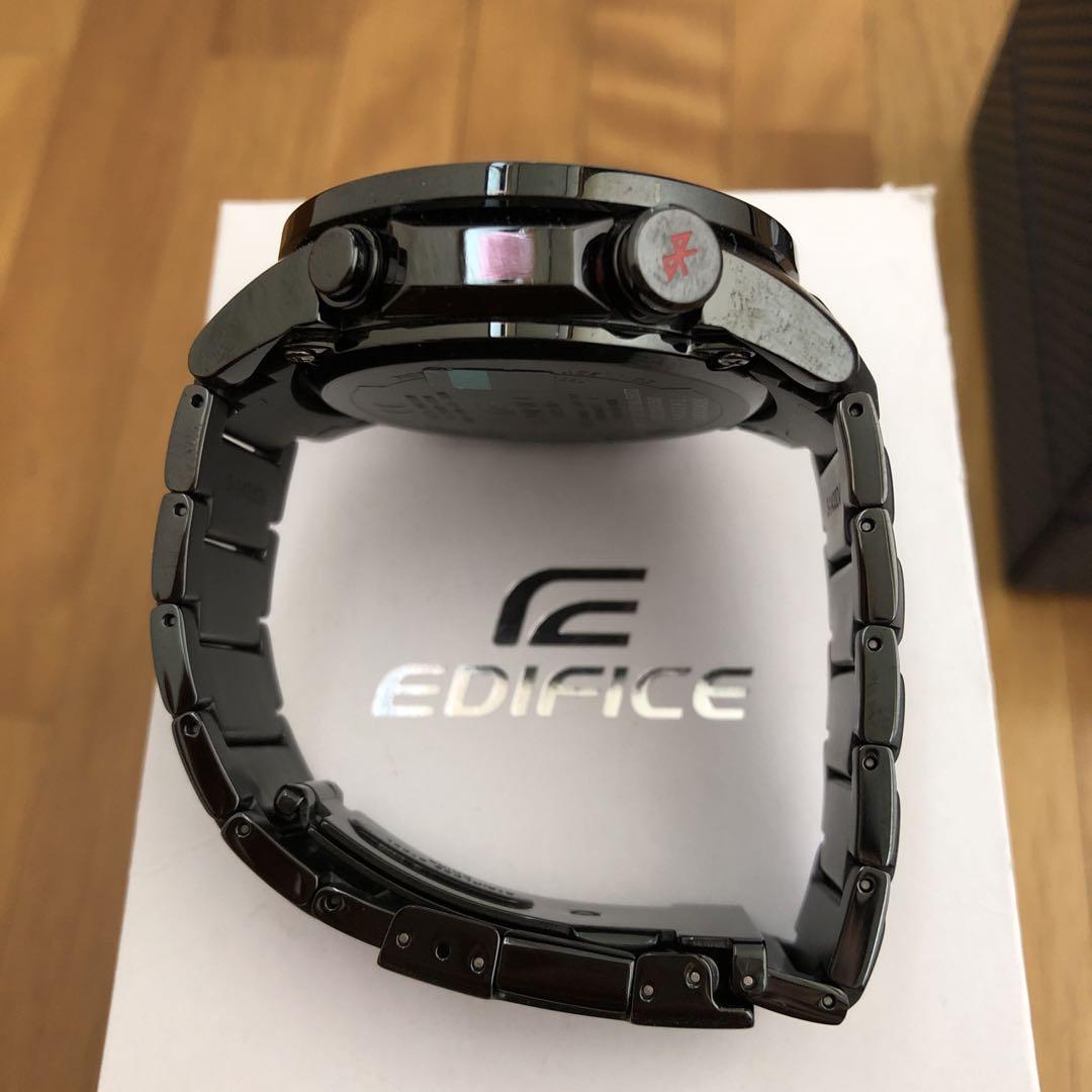 カシオ エディフィス スマートウォッチ CASIO EDIFICE カシオ ソーラー 電波 時計 電波ソーラー メンズ 腕時計 自動時刻調整  スマートフォンリンク タフソーラー bluetooth 社会人 ビジネス スーツ モータースポーツ おしゃれ プレゼント ギフト 父の日 | 
