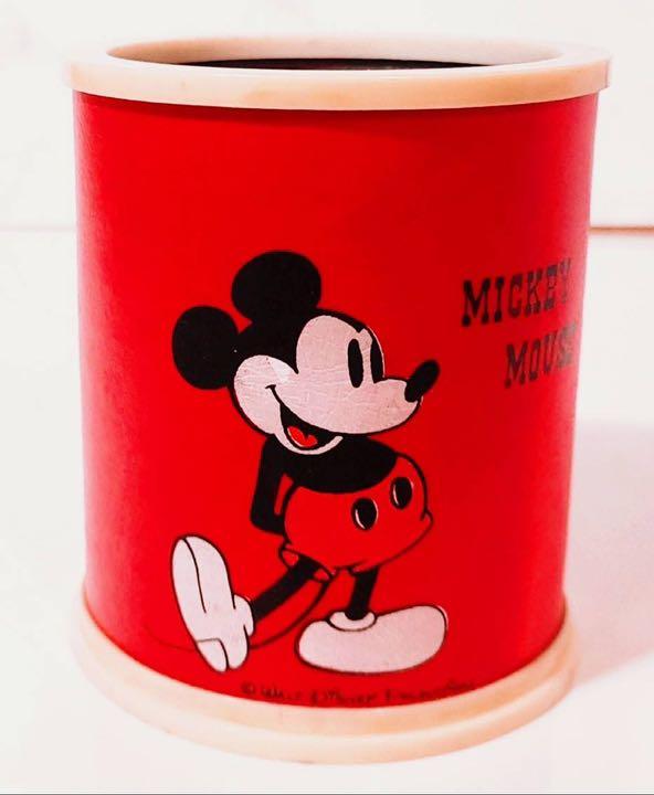 くらしを楽しむアイテム 1970年代製ミッキーマウスMickeyMouseデッドストック筆立て その他