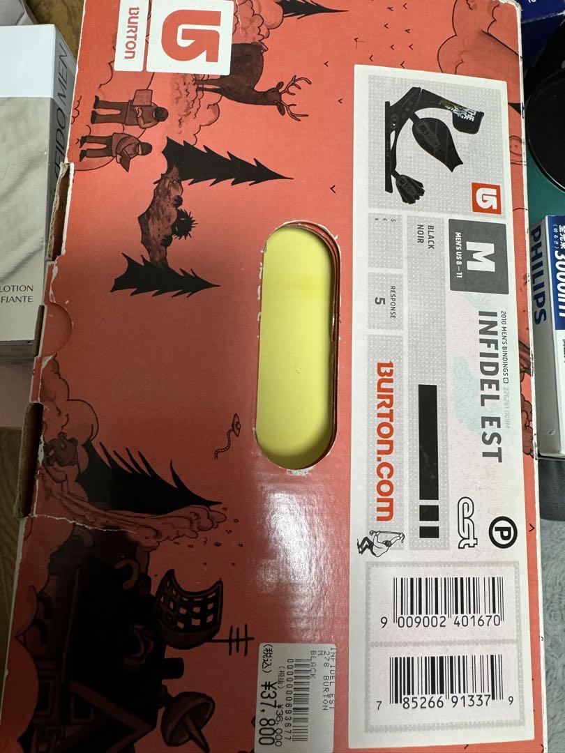 買うスポーツ - バートン ビンディング INFIDEL Mサイズ イン
