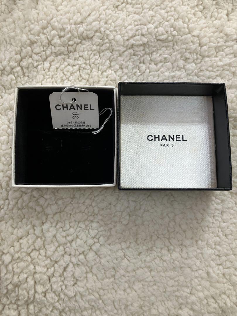 CHANEL パール ダブルCロゴ イヤリング 箱付き