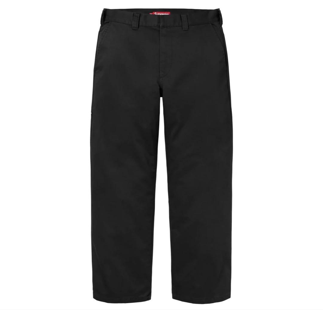 Supreme work pant ブラック 36 - メルカリ