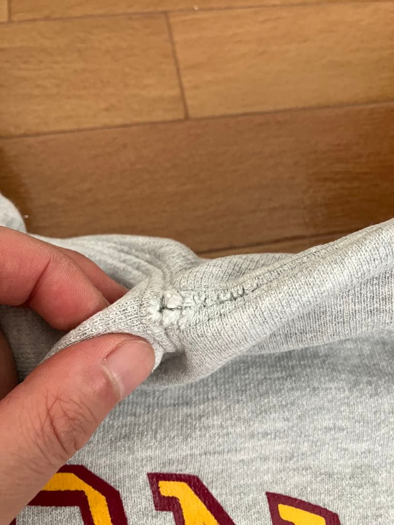 【激レア】'80s USA製 リバースウィーブ ダブルフェイス グレー XL 【激レア】'80s USA製 リバースウィーブ ダブルフェイス グレー XL