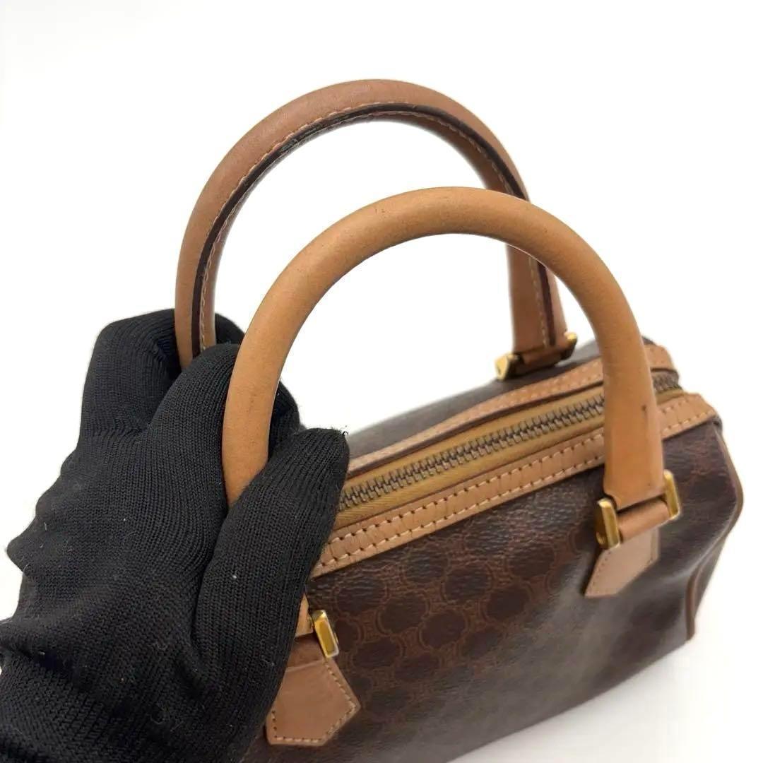 【美品CELINE セリーヌ 2way ミニ ハンドバッグ マカダム