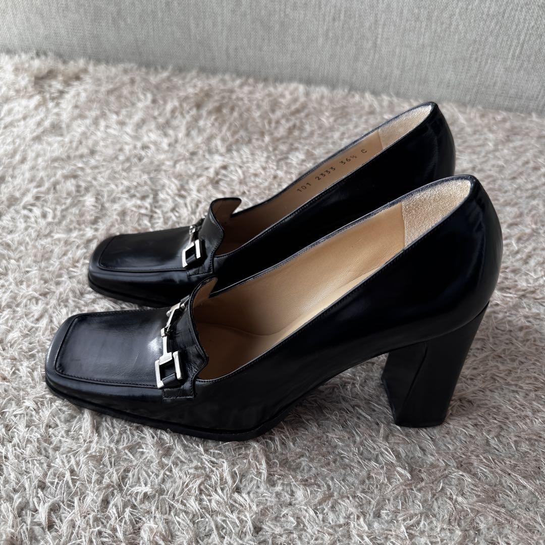 【未使用】GUCCI グッチ レディース ホースビット パンプス 36.5