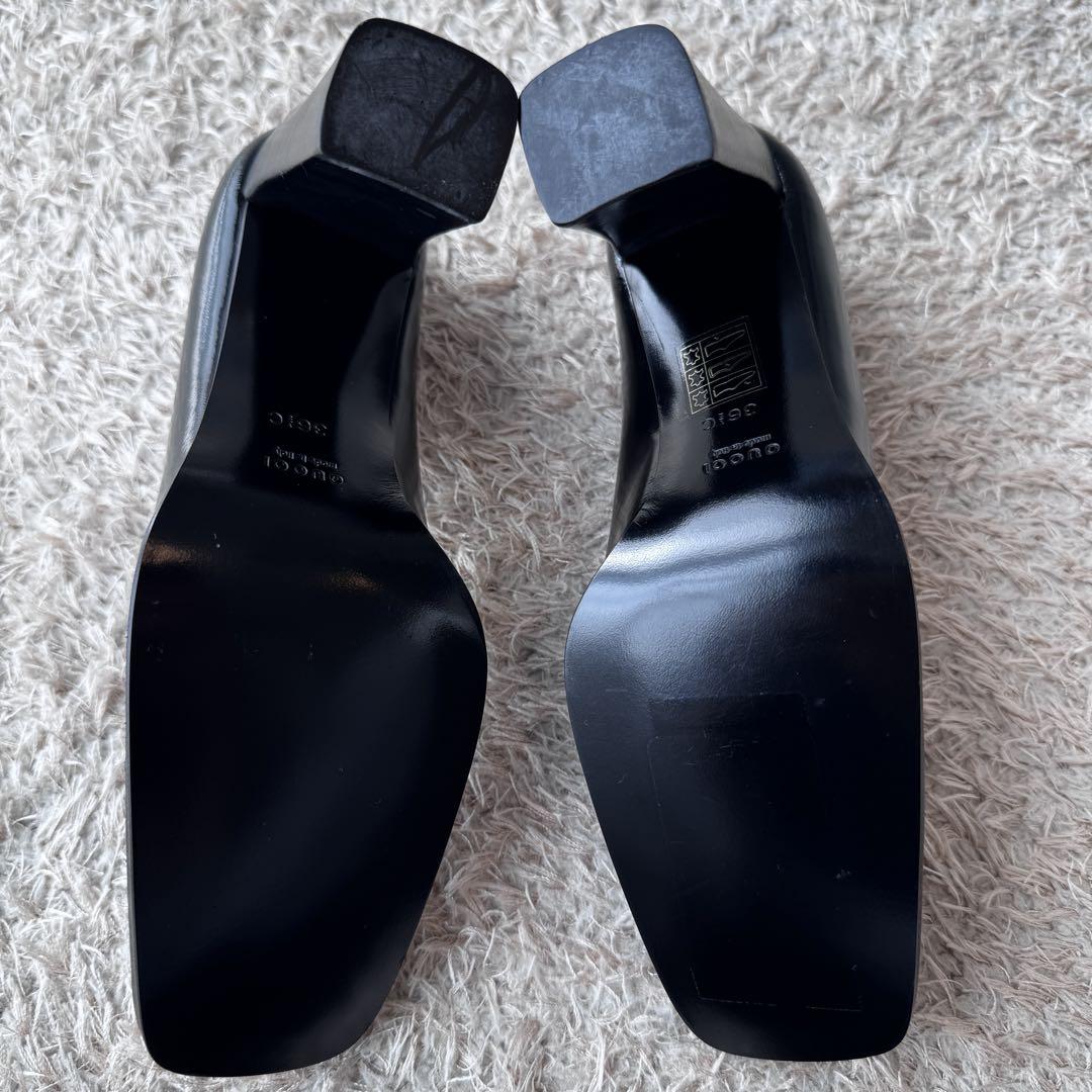 【未使用】GUCCI グッチ レディース ホースビット パンプス 36.5