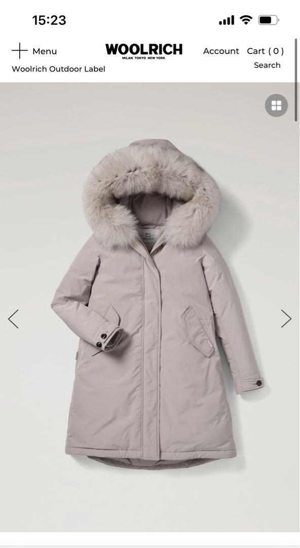 Woolrich ベージュ ダウンジャケット XS