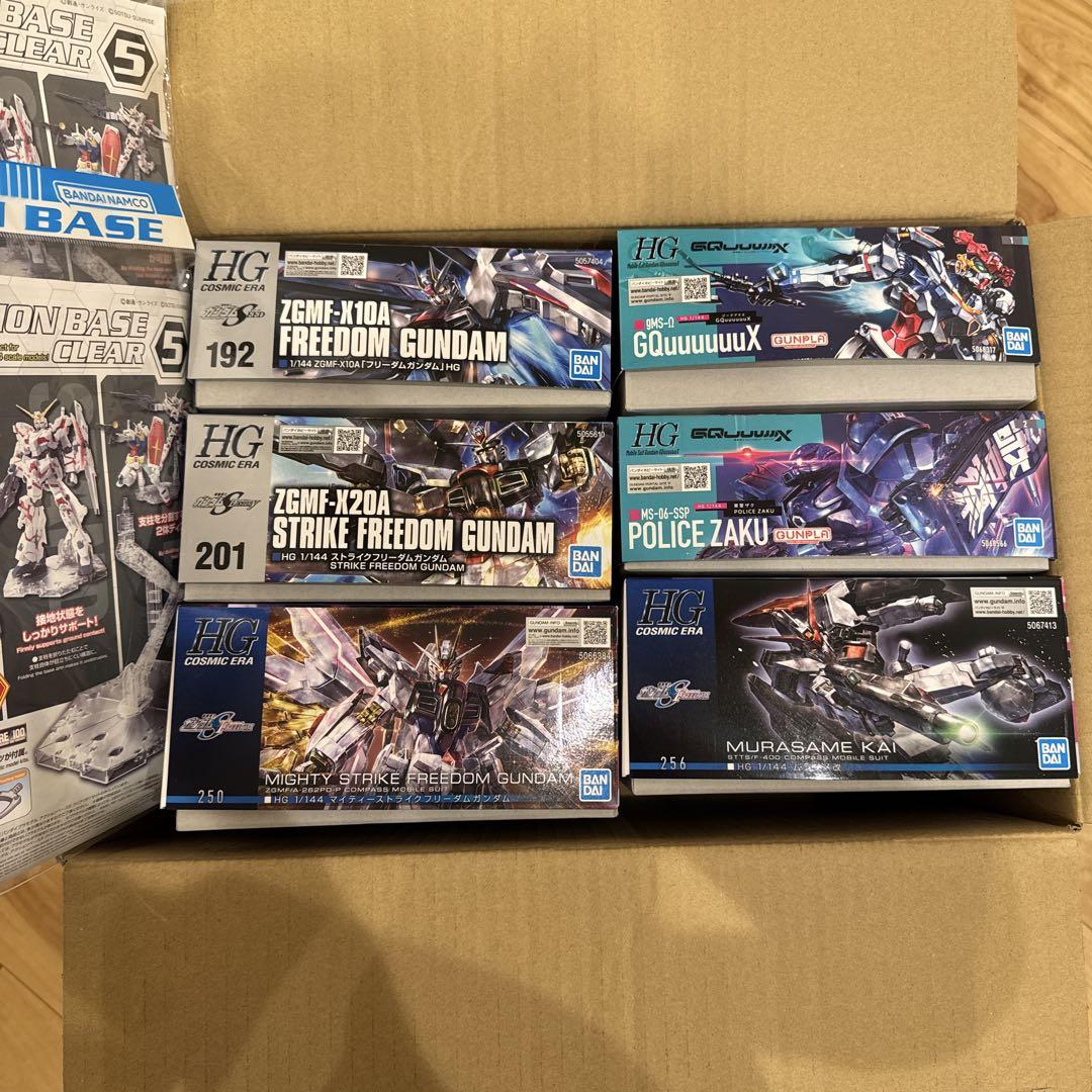 HGガンプラ6点まとめ売り　おまけ付き