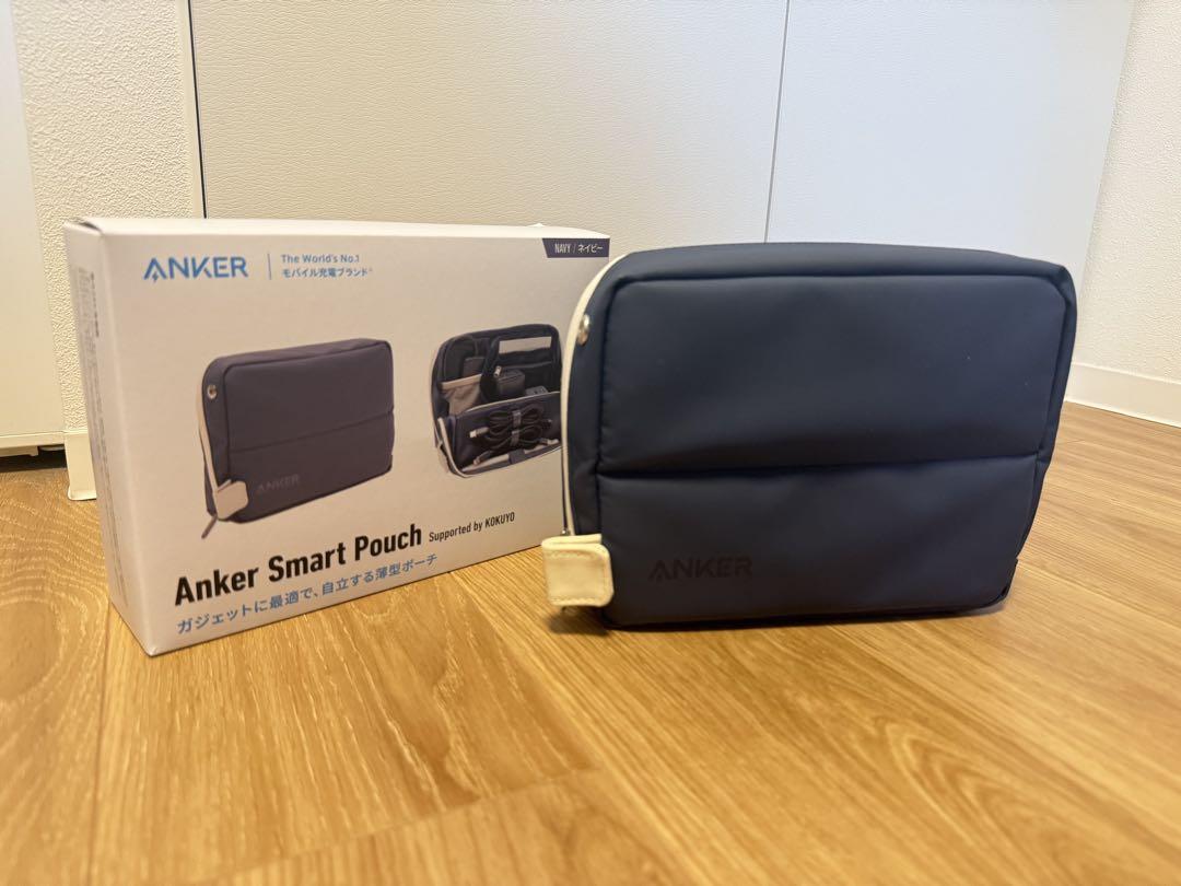 新作【新品未開封】Anker Smart Pouch ネイビー Anker Smart Pouch | ポーチの製品情報 | Anker Japan 公式