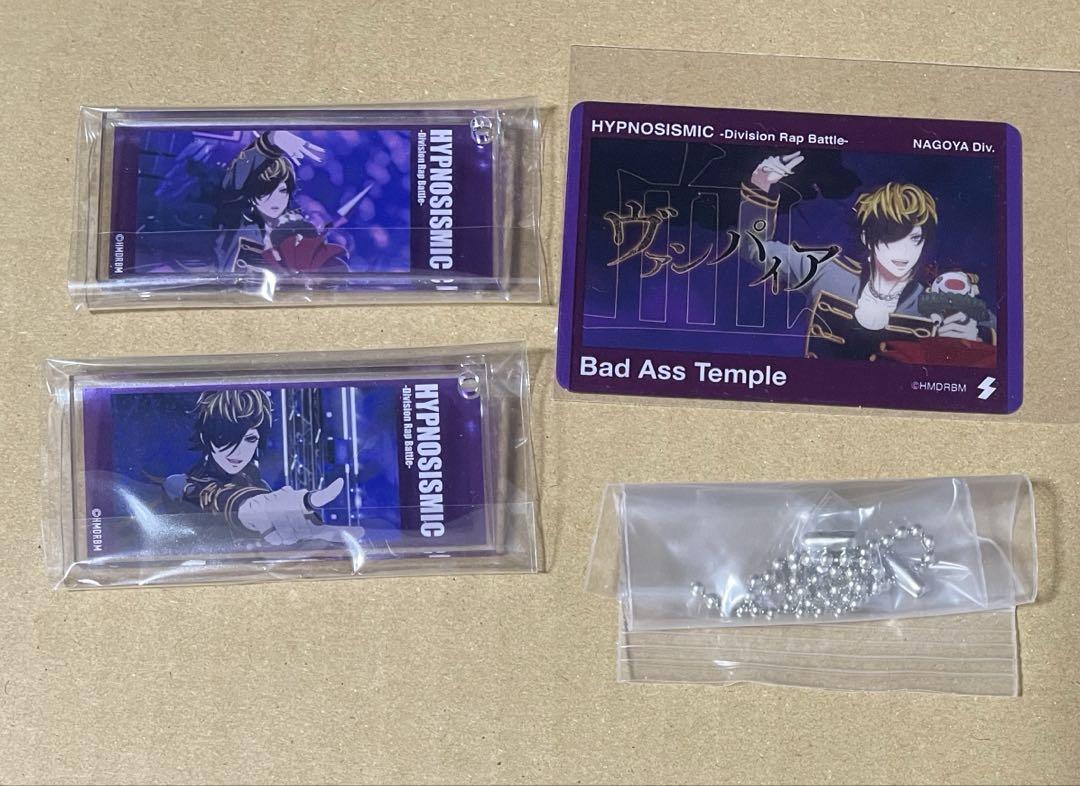 四十物十四 ヒプムビ アクリルキーホルダー アクキー クリア