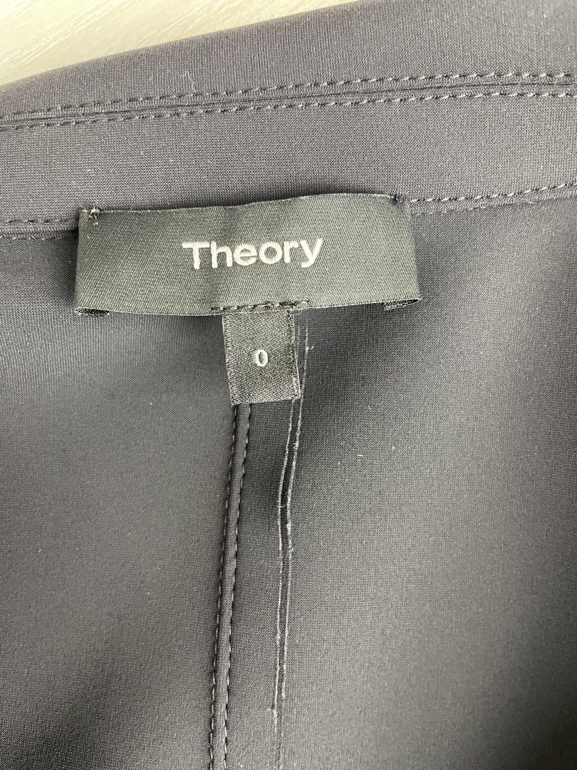 【一点限り】Theory　美シルエット　テーラードジャケット　ブラック　Sサイズ