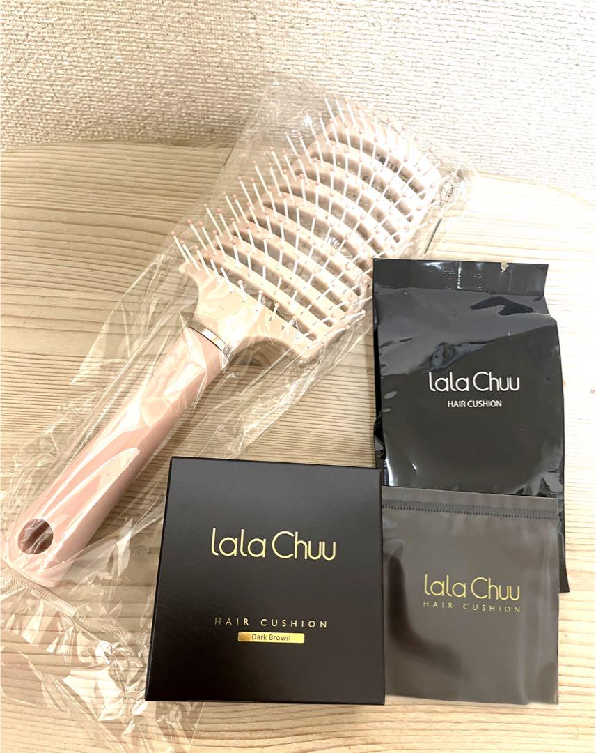 ララチュー　ヘアファンデーション　ダークブラウン　毛髪頭皮着色料