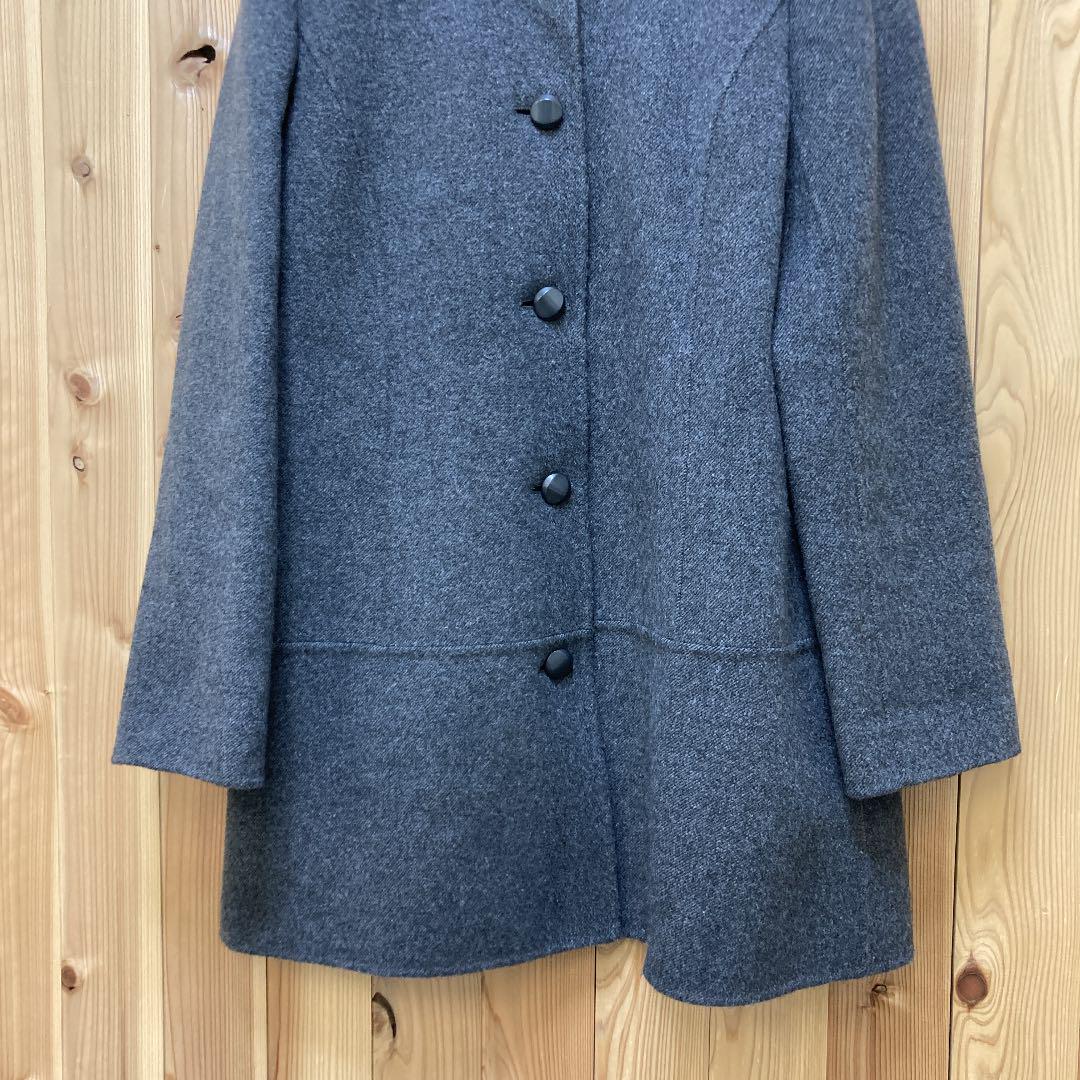 大特価通販 Leilian カシミヤ100% ロングコート 9号 rxFVO-m73984004308 人気本物保証