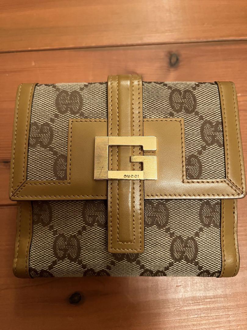 最終お値下げ　GUCCI グッチ　GGロゴ二つ折り財布