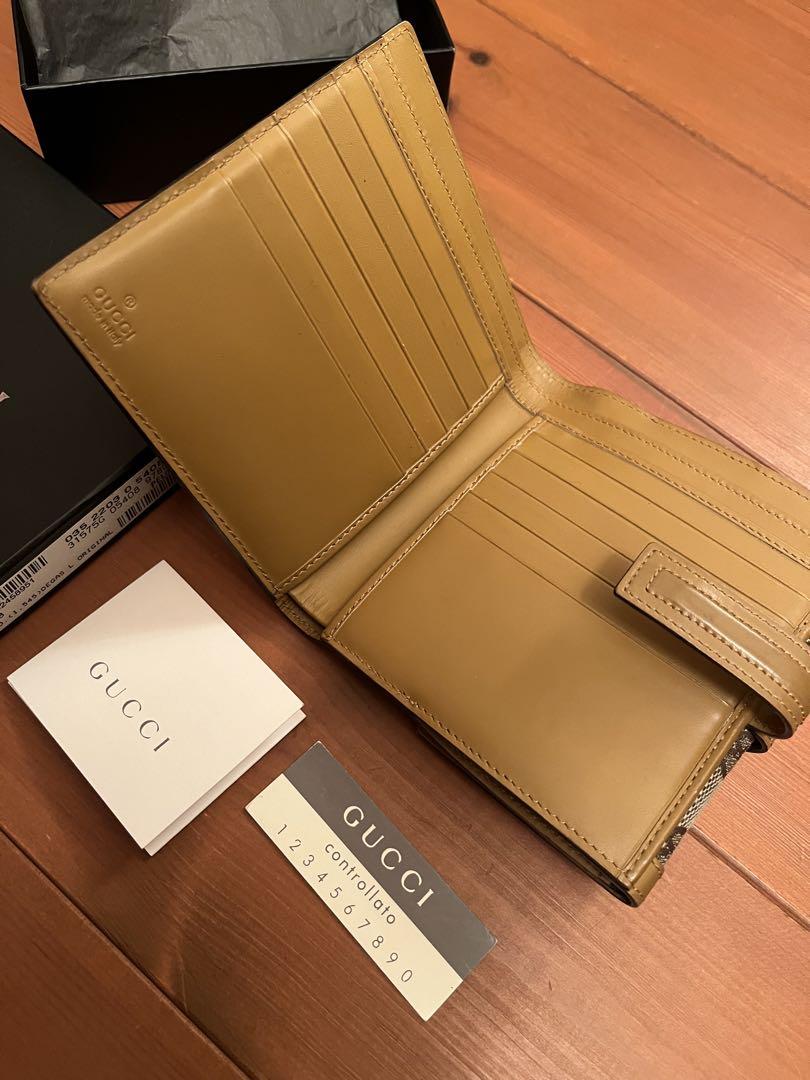 最終お値下げ　GUCCI グッチ　GGロゴ二つ折り財布