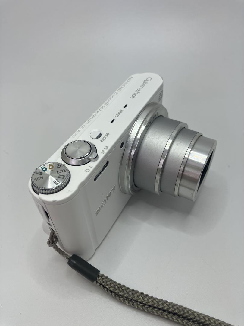 返品保証動作良好】SONY Cyber-shot DSC-WX300 ホワイト - メルカリ