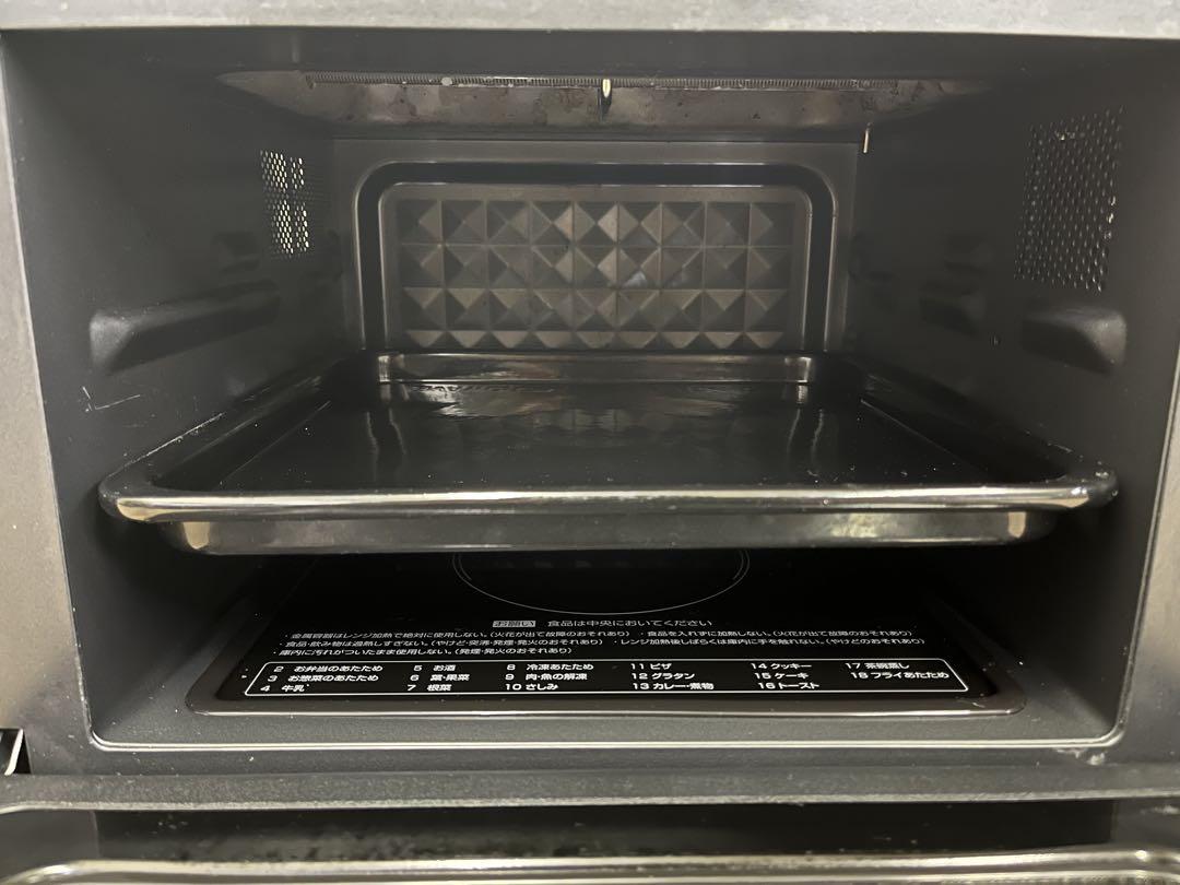♦︎④2023年製 YAMAZEN NERP-018FV(B) オーブンレンジ