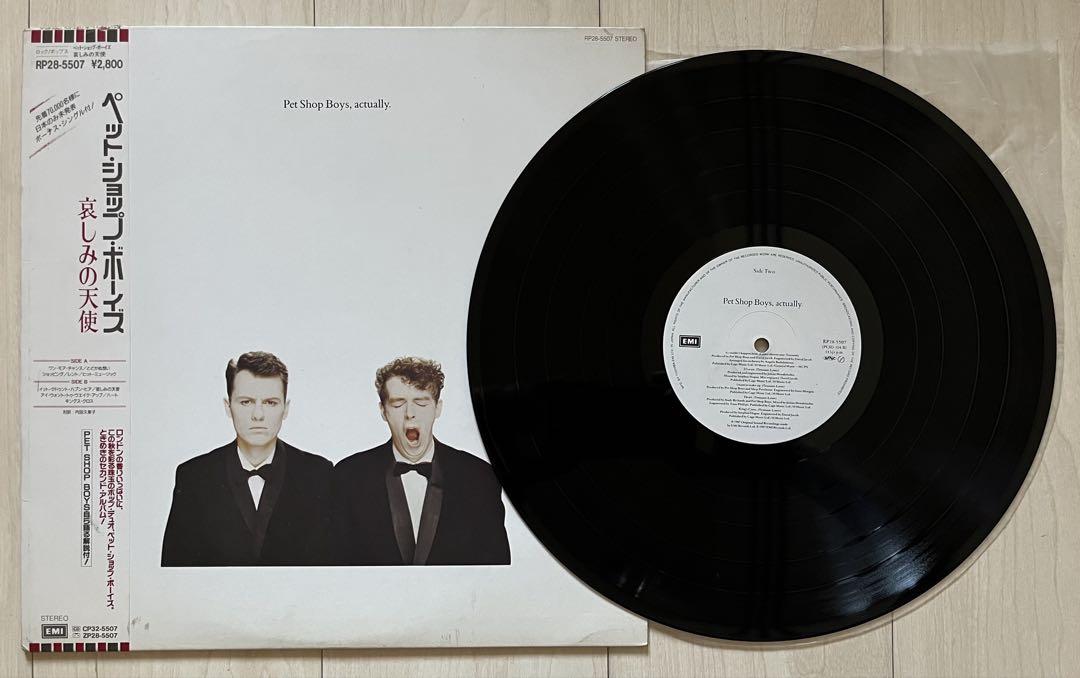 帯付　キズなし美盤　ペット・ショップ・ボーイズ　レコード　付属品全てあり ペット・ショップ・ボーイズ『Nonetheless』2枚組エクスパン
