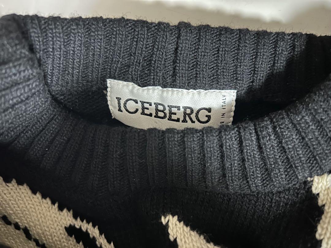 バットマン グラフィック ニットセーター iceberg