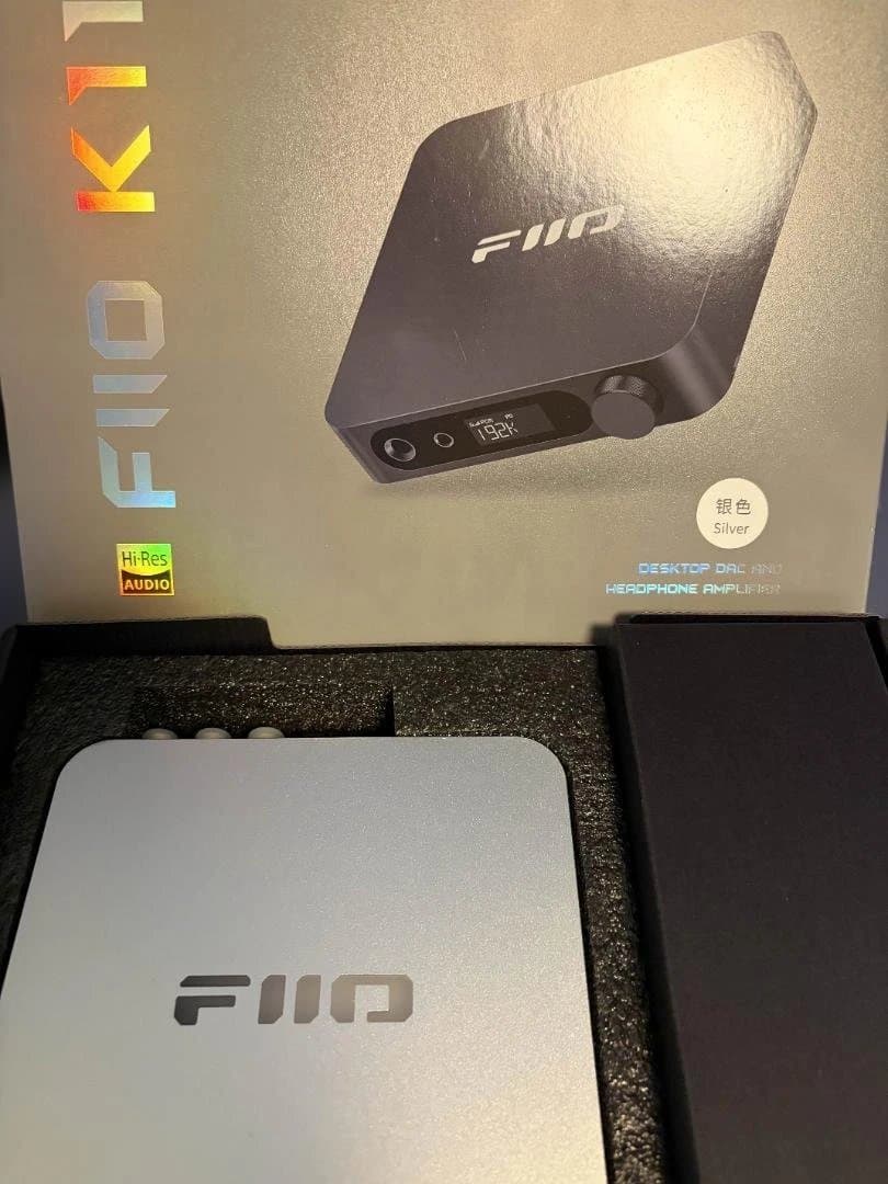 FiiO K11 ヘッドフォンアンプ シルバー
