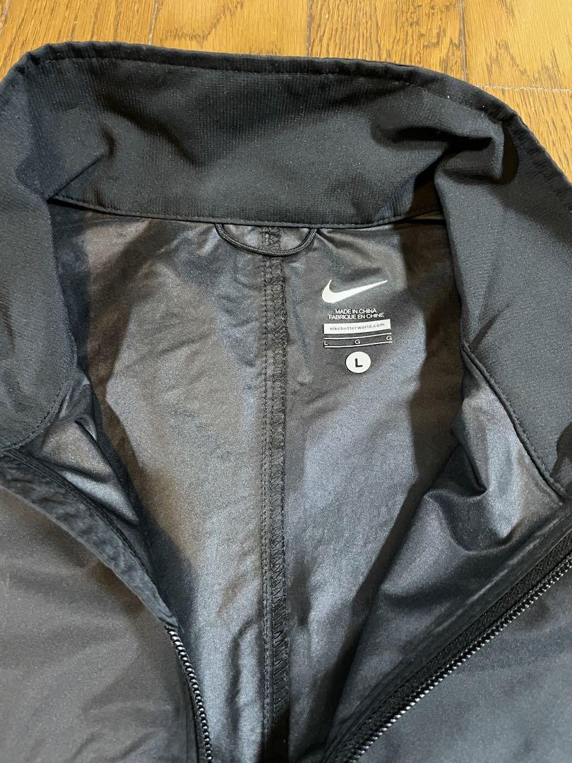 ナイキ ウインドブレーカーセットアップL 黒 NIKE running