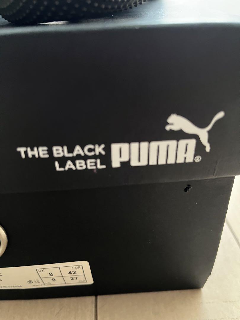 PUMA ブラックレーベル レザースニーカー サイズ 27cm - メルカリ
