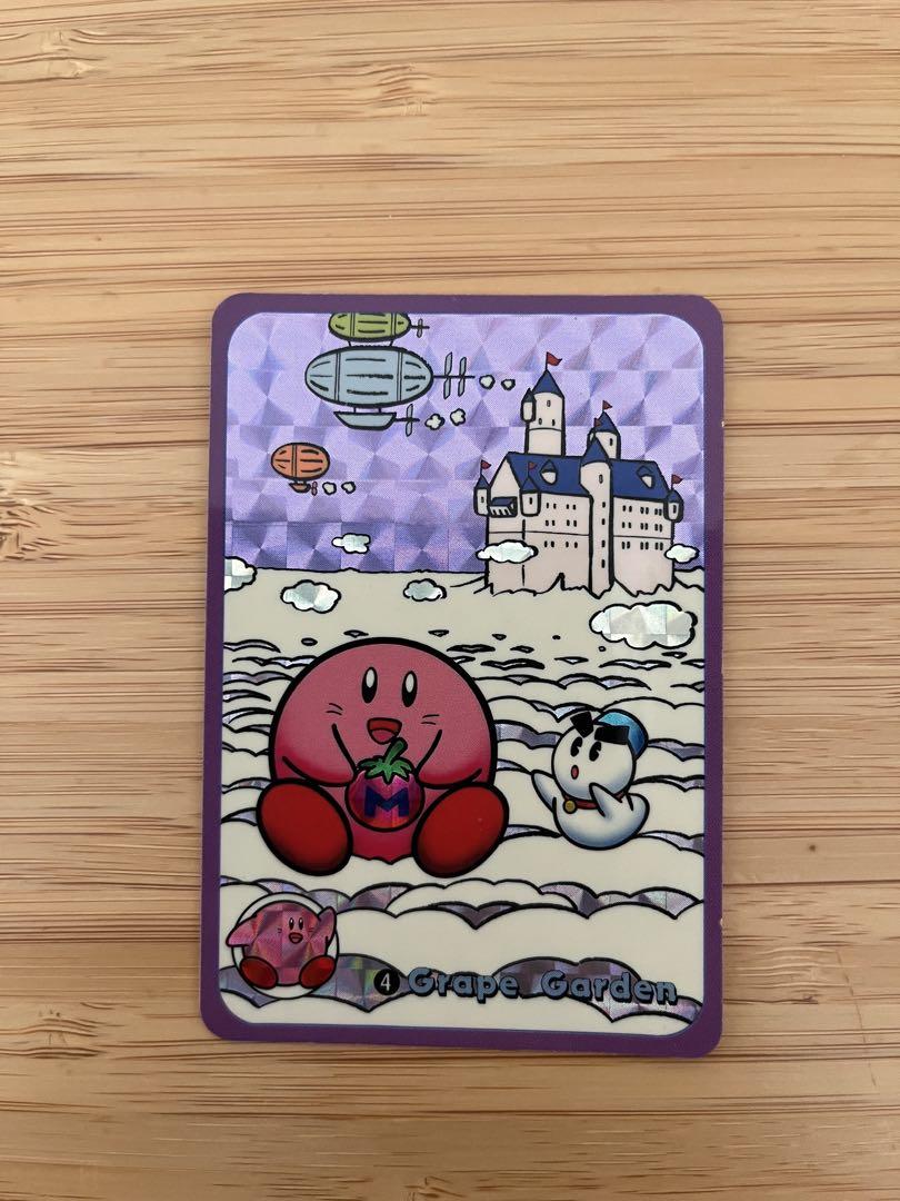 星のカービィ カードダス 夢の泉の物語 キラカードNo.4 グレープ