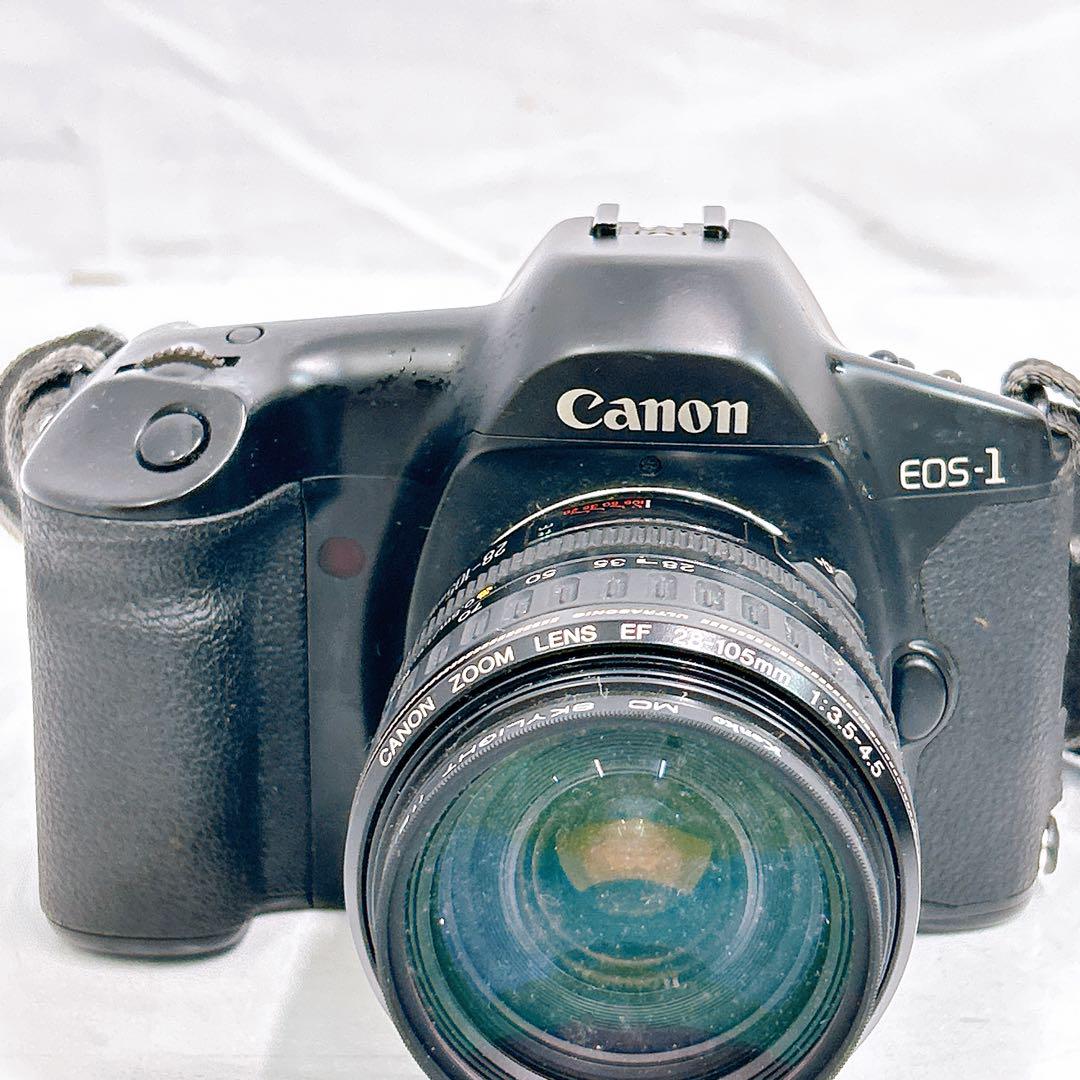4SDM25 Canon フィルムカメラ EOS-1 レンズ付き 現状品 4SDM25 Canon フィルムカメラ EOS-1 レンズ付き 現状品
