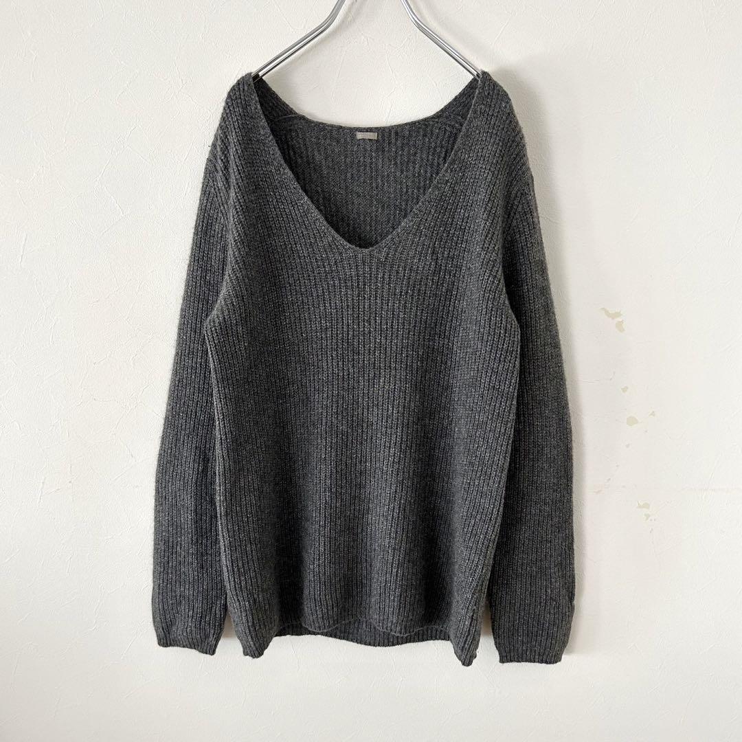 【最高級】マーガレットハウエル 2016年 カシミヤシルクウール リブニット 【最高級】マーガレットハウエル 2016年 カシミヤシルクウール リブニット