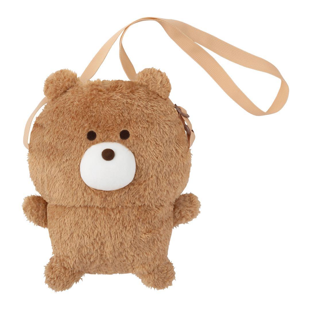 【新品】ちいかわパーク　ポシェット （ちいかわのくまぬいぐるみ）