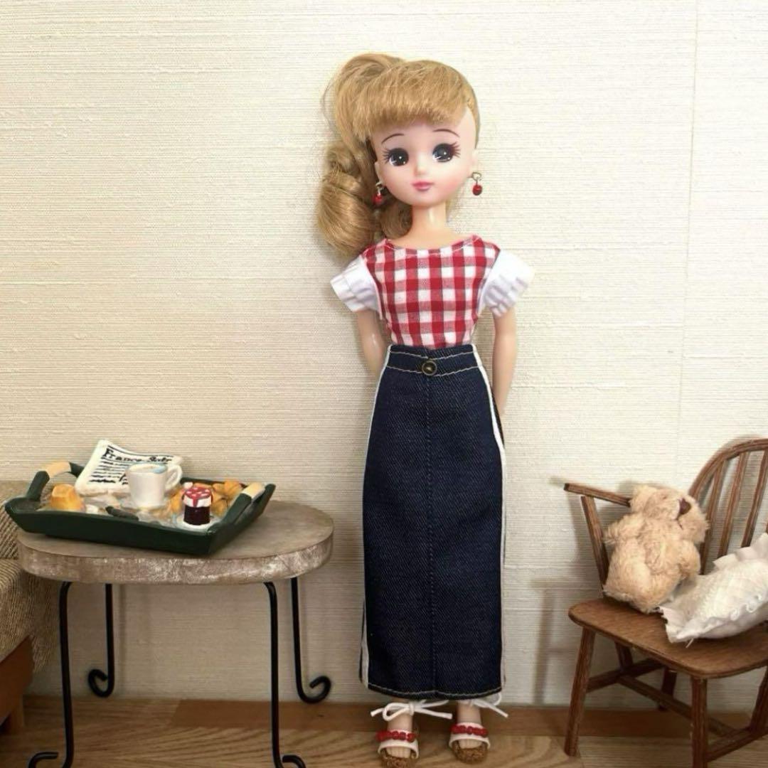 3965 リカちゃん 服 ハンドメイド 4点セット 22cmドール服