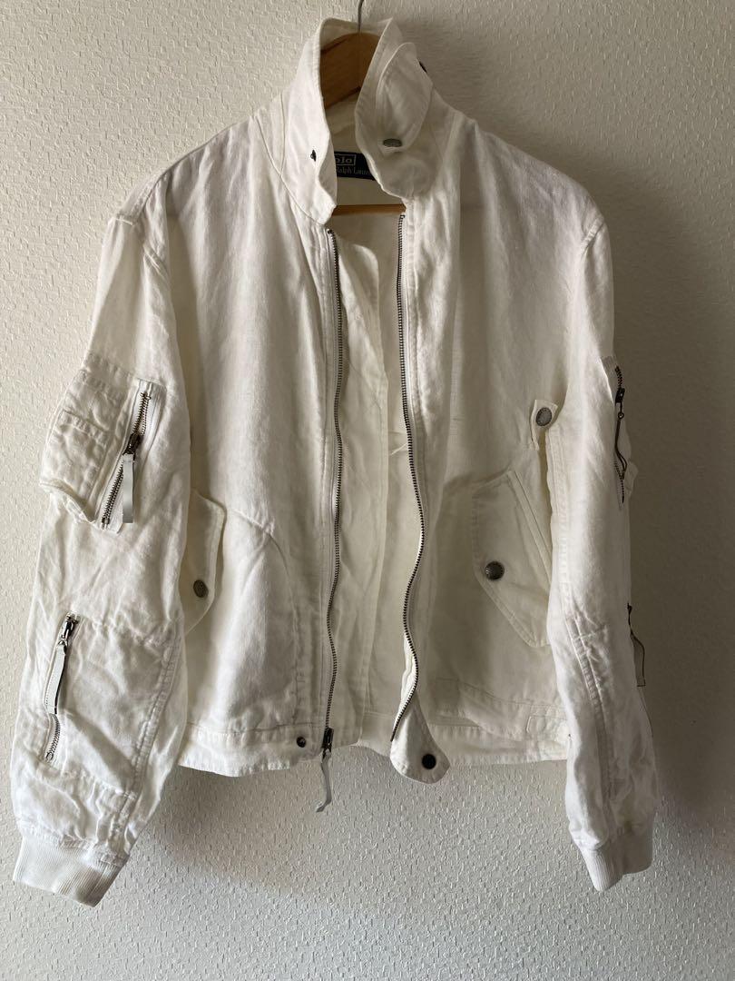 Polo by Ralph Lauren ホワイト ジャケット ブルゾン　L