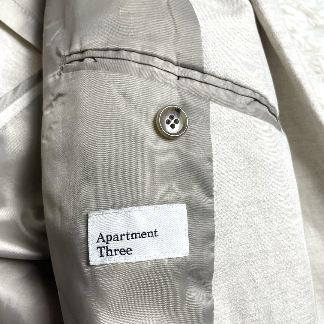 アパートメントスリー　Belted Linen-Blend Jacket 2