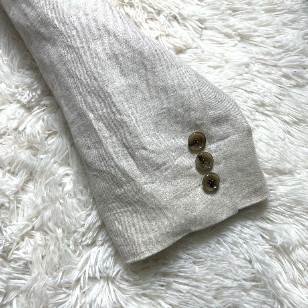 アパートメントスリー　Belted Linen-Blend Jacket 2