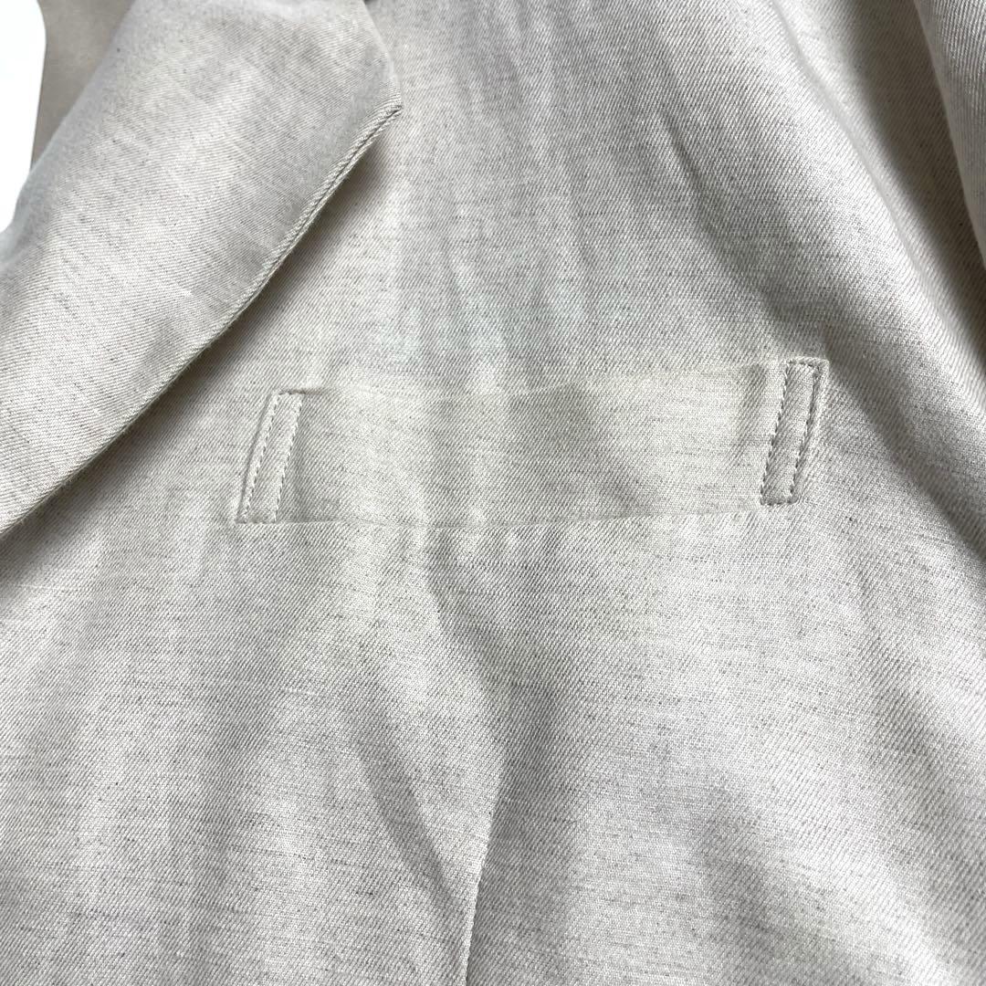 アパートメントスリー　Belted Linen-Blend Jacket 2
