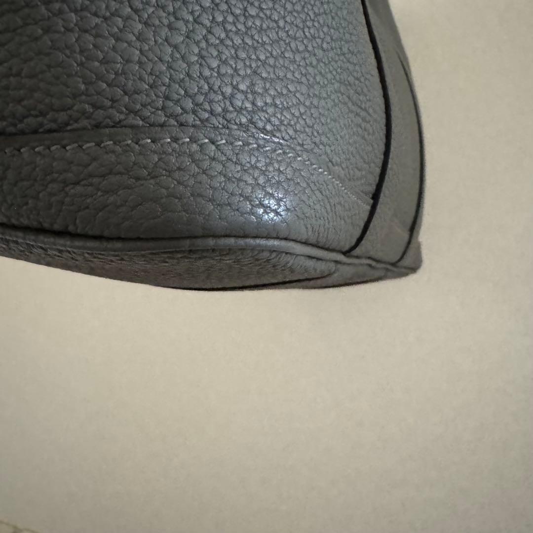 【未使用に近いお品です】HERMES ガーデンパーティー TPM グレー 【未使用に近いお品です】HERMES ガーデンパーティー TPM グレー